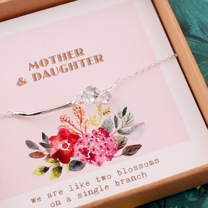Mother and Daughter Blossom Bracelet