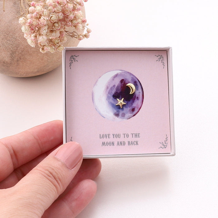 'To The Moon And Back' Earrings