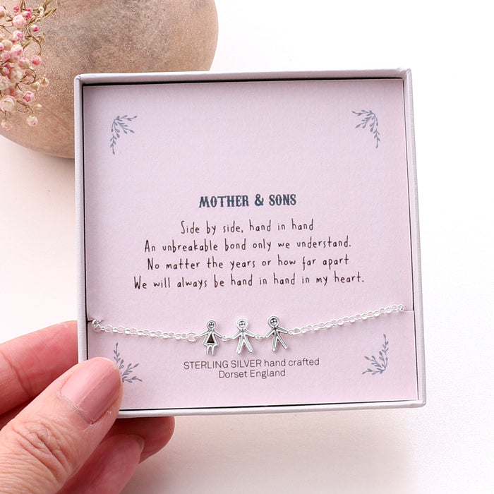 Mother And Son Together Bracelet