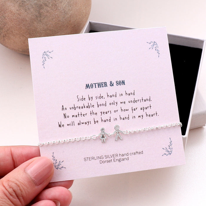 Mother And Son Together Bracelet