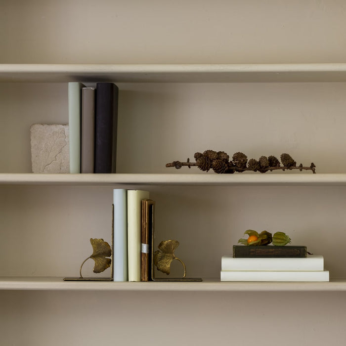 Golden Lotus Bookends