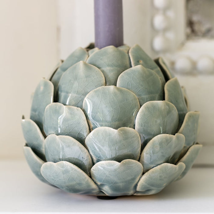 Artichoke Candle Holder