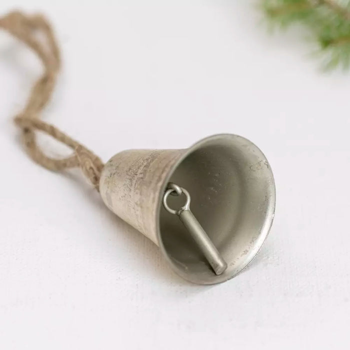 Bell Decoration Antique Silver