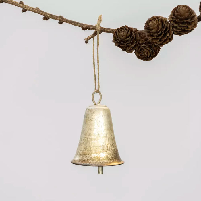 Bell Decoration Antique Silver