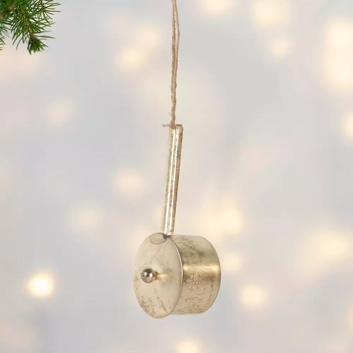 Handmade hanging Christmas decorations