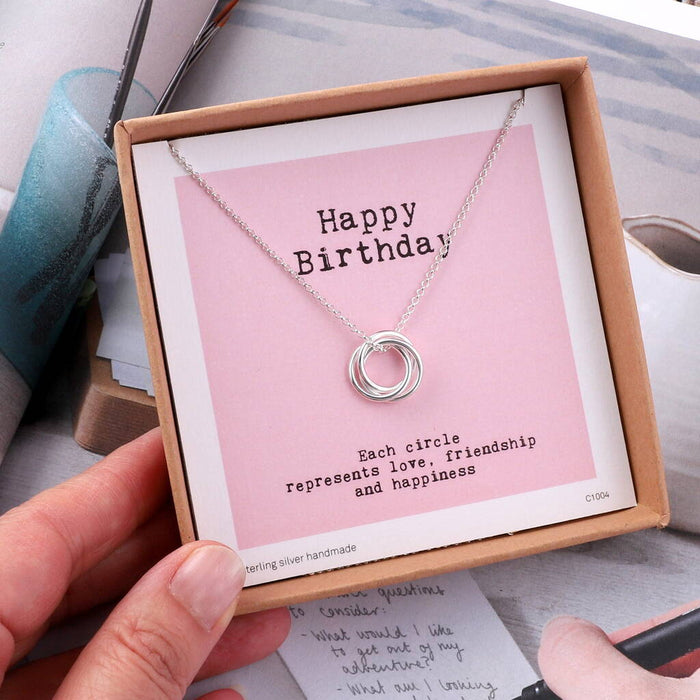 Personalised Birthday Necklace For Her