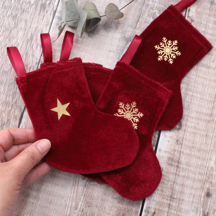 Handmade Mini Christmas Stocking