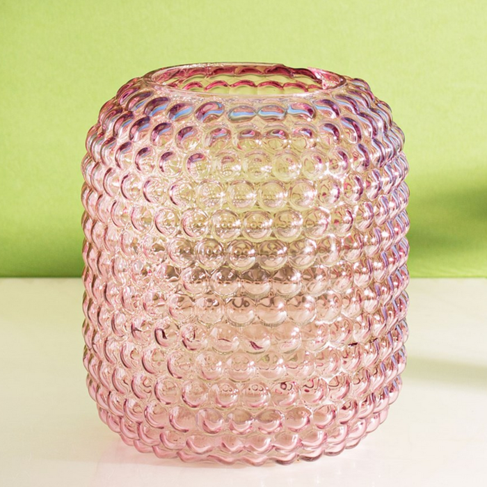Pink Glass Bobble Vasesass & Belle home and garden, home deco, New Arrivals