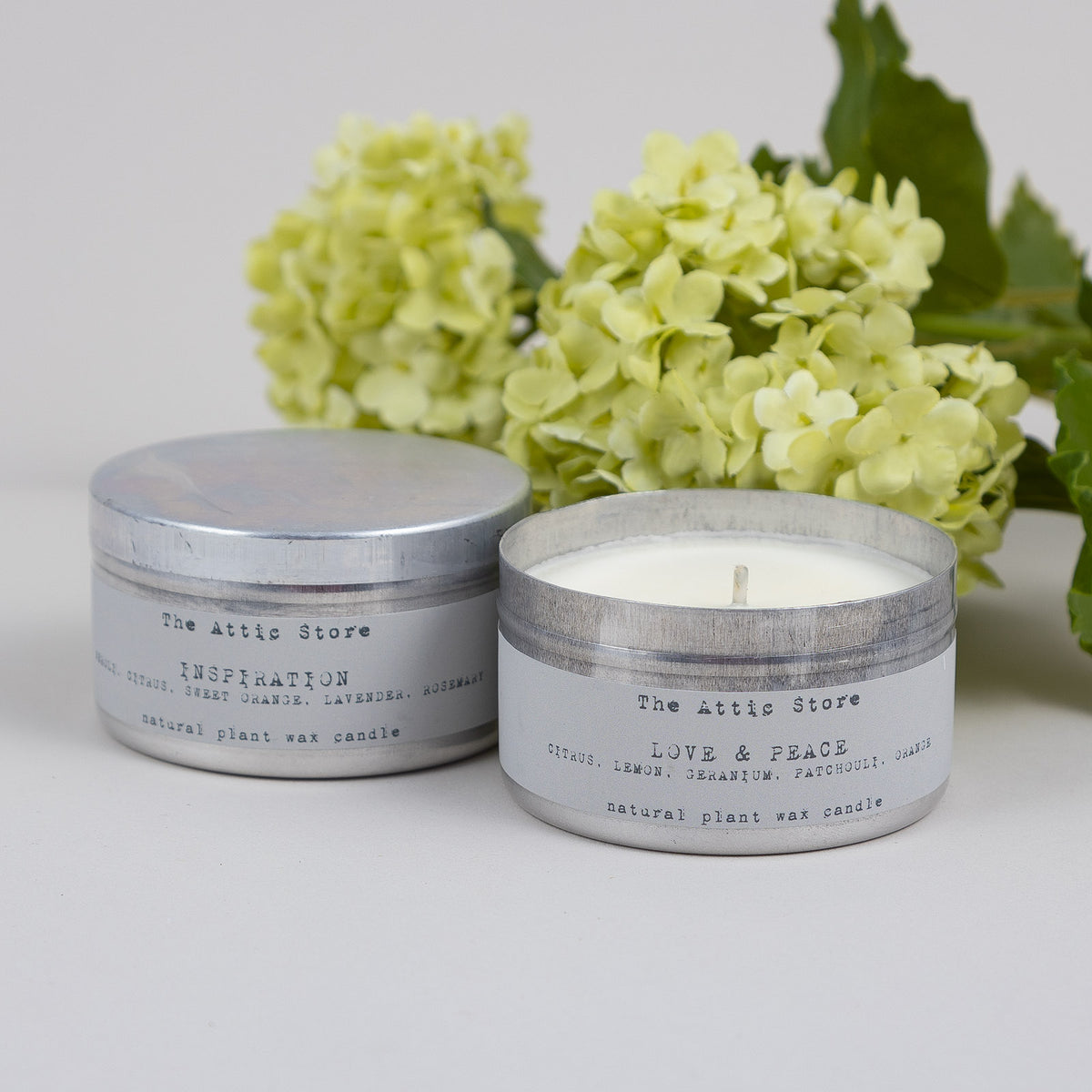 Travel Candles In A Tin — the attic store