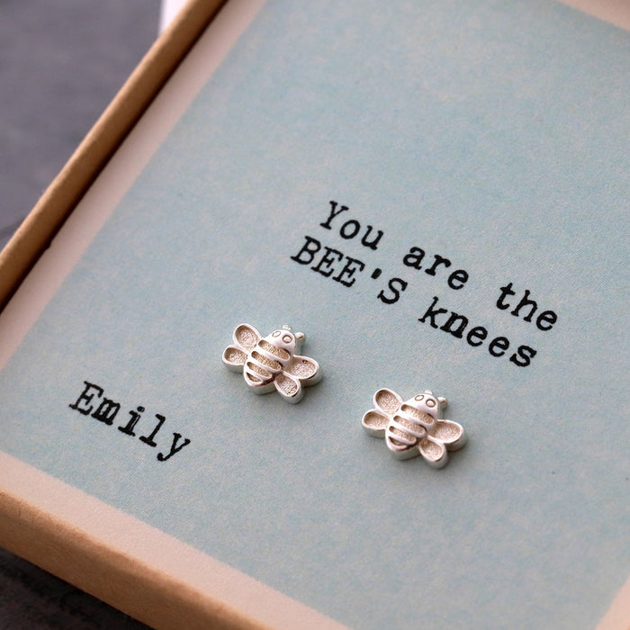 'You Are The Bee's Knees' Bees Earrings