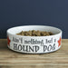 AIN'T NOTHING BUT A HOUND DOG - DOG BOWL