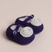 Hand Crochet Purple Baby Shoes