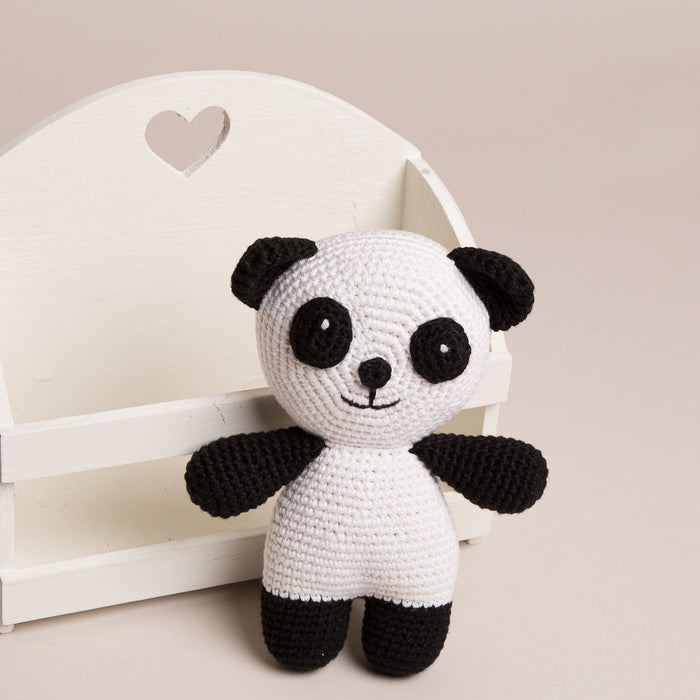 Hand Crochet Baby's First Panda Bear