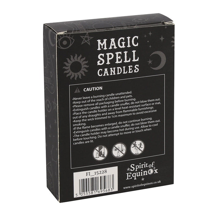 PACK OF 12 PURPLE 'PROSPERITY' SPELL CANDLES