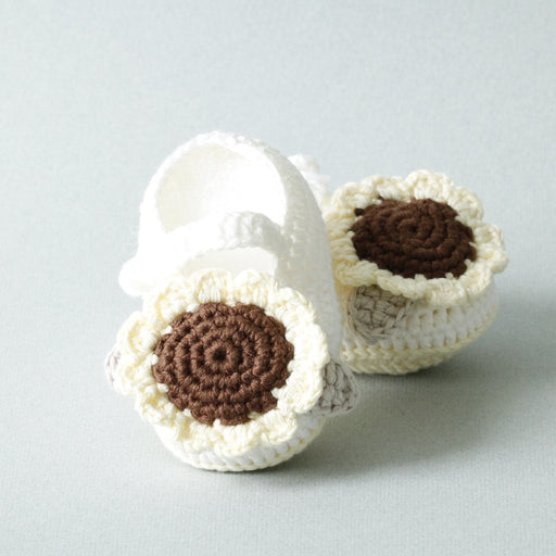 Baby Sunflower Shoes Handmade
