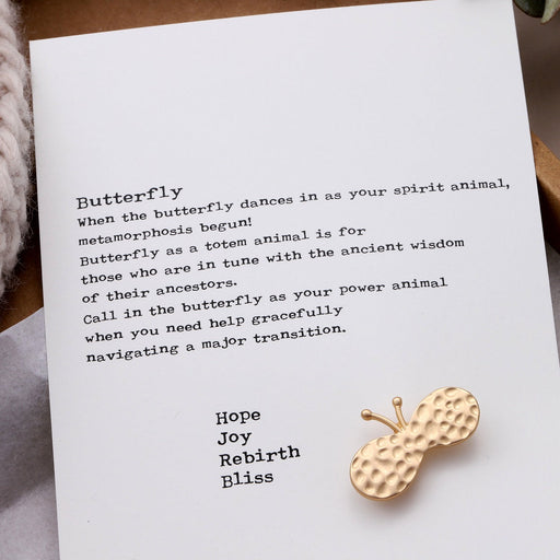 Butterfly Brooch Gift