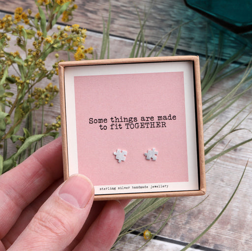 'Some Things Are Made To Fit Together' Earrings