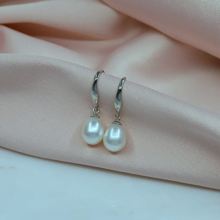 Handmade Sterling Silver Fresh Water Pearl Earrings