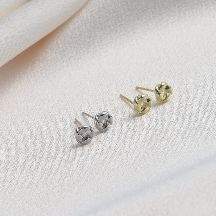 Our Friendship Knot' Sterling Silver Knot Earrings — the attic store