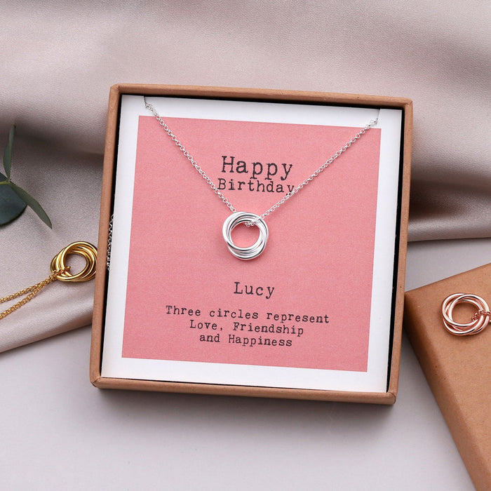 Personalised Birthday Necklace For Her