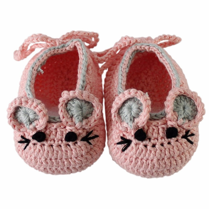 Baby Mouse Shoes Pink