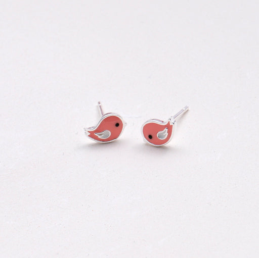 Sterling Silver Little Bird Earrings