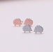 Sterling Silver Hedgehog Earrings