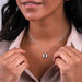 Handmade Sterling Silver Star Sign Birthstone Necklace