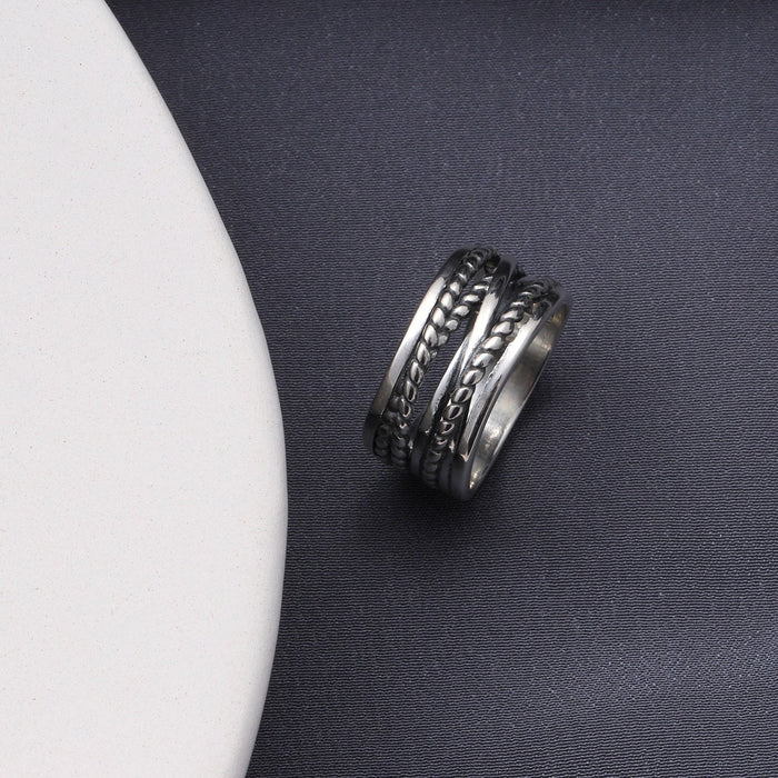 Sterling Silver multiple layer ring