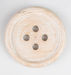Wooden Brown Button Coaster - Set of 6sass & Belle 