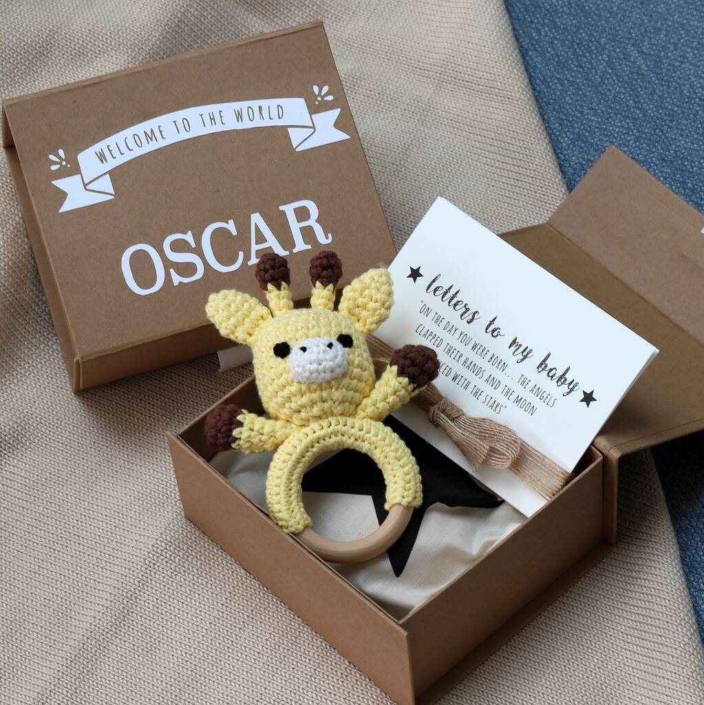 Trippy The Giraffe Rattle — the attic store