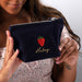 Embroidered Fruit Make Up Bags Personalised