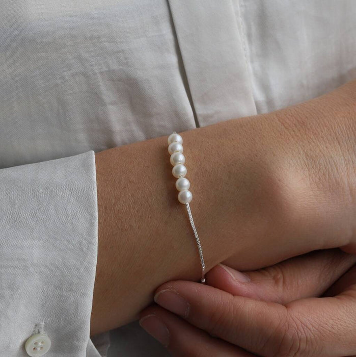 60 Th Birthday Pearl Bracelet