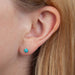 Mini Enamel Ladybird Earrings Studs