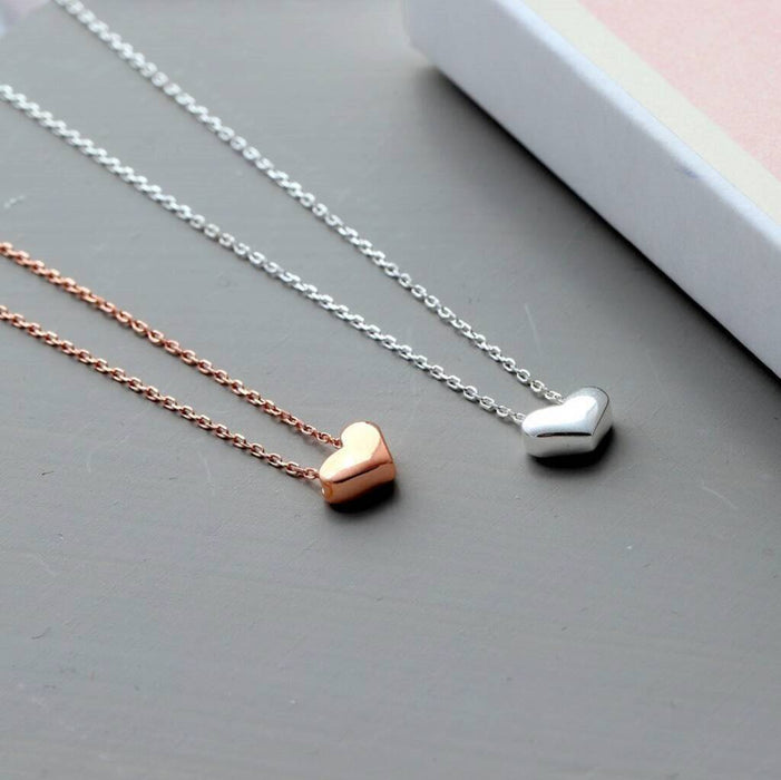 'Thank You Mum' Heart Necklace With Your Own Message