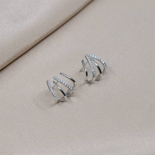 Sterling Silver Claw Earring