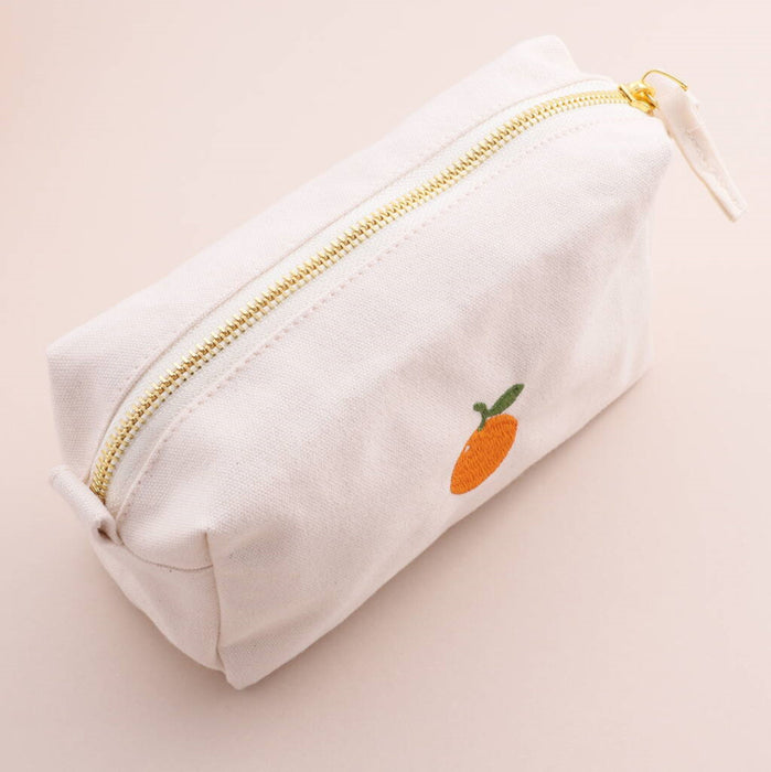 Personalised Embroidered Fruit Make Up Bags