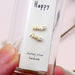 Message Bottle Earrings 'Be Happy'NuNu Jewellery 2023Jan, message bottle