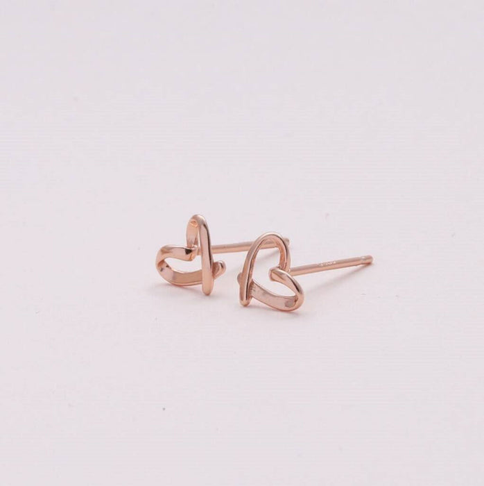 One For You One For Me Friendship Heart Earrings
